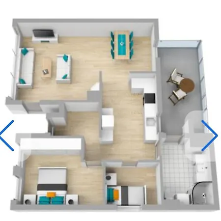 Bergenshus Rett Ved Bryggen I Апартаменты Берген