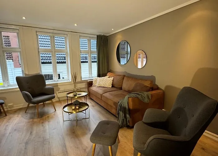 Apartment Bergenshus Rett Ved Bryggen I Bergen